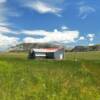 Orchard airstrip & hanger.
