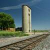 Skinny little elevator.
Leiter, WY.