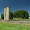 Another peek at this
skinny (2-silo) grain elevator.
Leiter, WY.