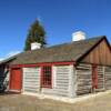 Fort Bridger, Wyoming.
Officers quarters.
(south angle)