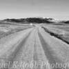 Central Wyoming backroad 
(black & white perspective)